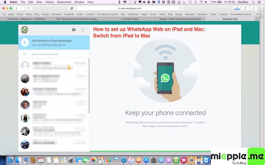 Whatsapp web for mac os